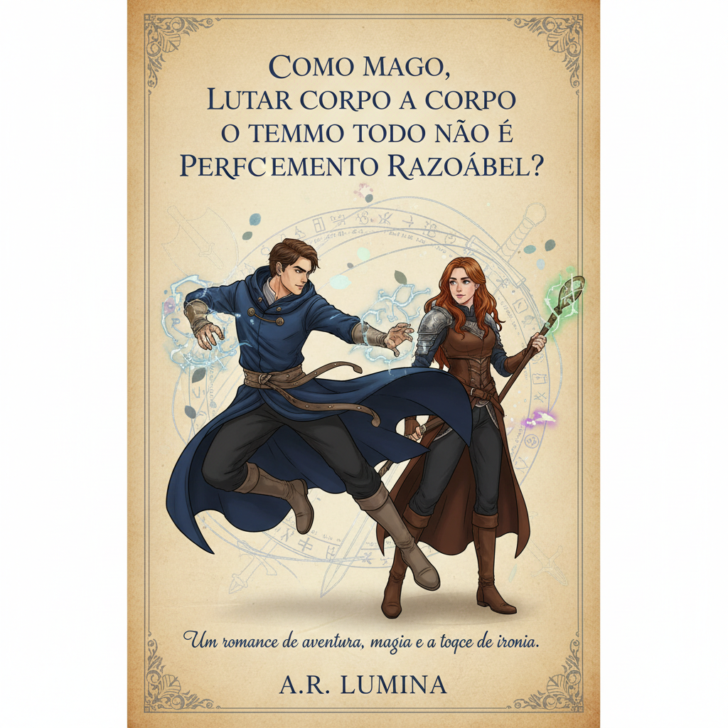 Como mago, lutar corpo a corpo o tempo todo não é perfeitamente razoável?